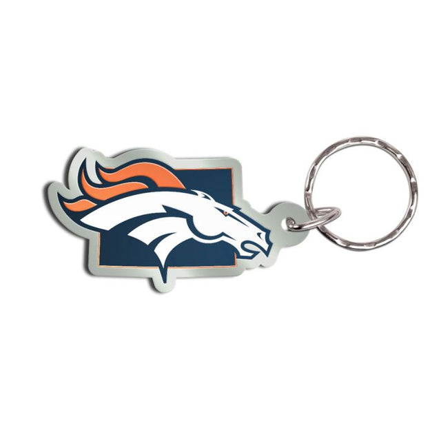 Llavero de los Denver Broncos de forma libre