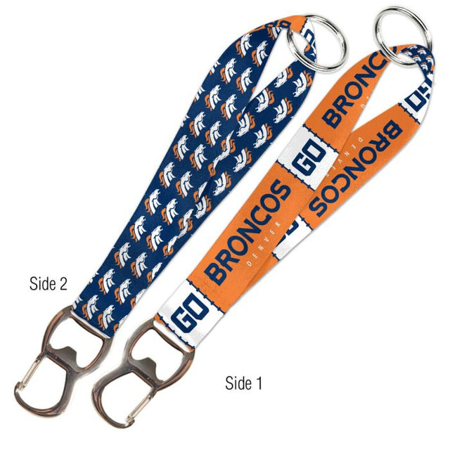 Denver Broncos Keystrap Bottle Opener