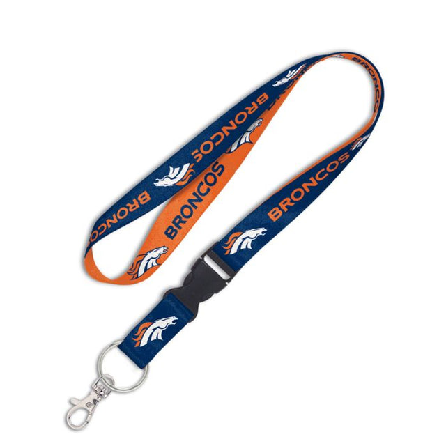 Cordón de los Denver Broncos con hebilla desmontable de 1"