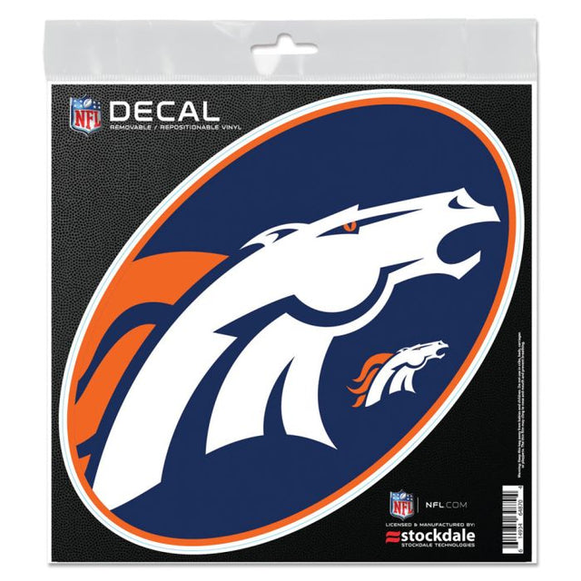 Calcomanía para todo tipo de superficies de los Denver Broncos MEGA de 6" x 6"