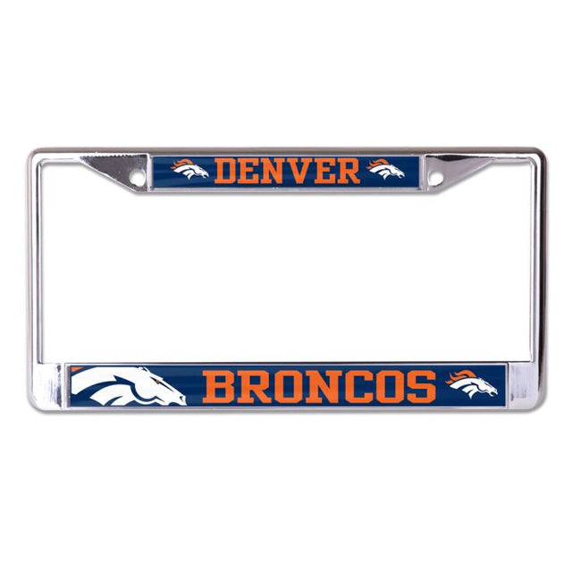 Marco con licencia MEGA Plt de los Denver Broncos, talla S/L, impreso