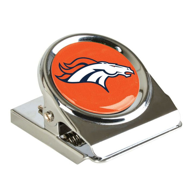 Denver Broncos Metal Magnet Clip