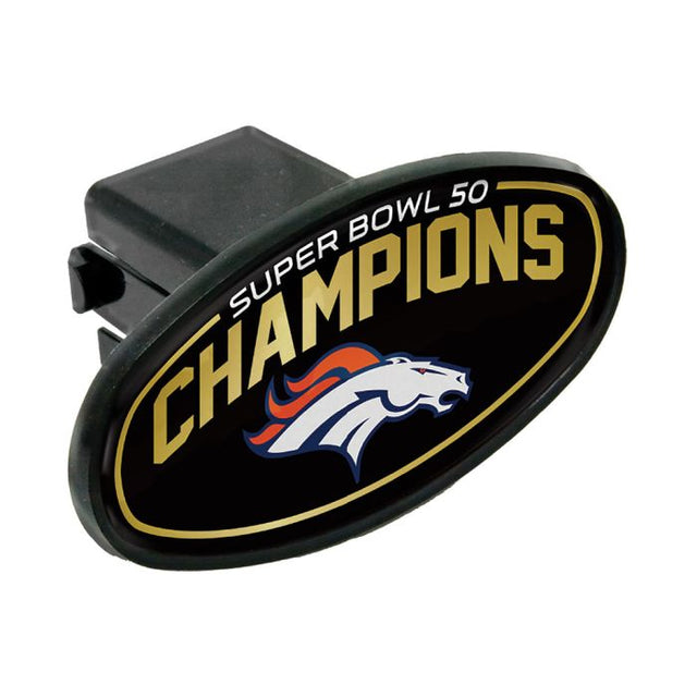 Receptor de enganche ovalado de 2" de los Denver Broncos