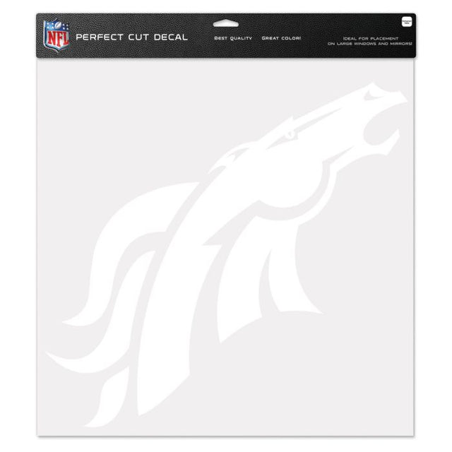 Denver Broncos Perfect Cut Decal 17" x 17"