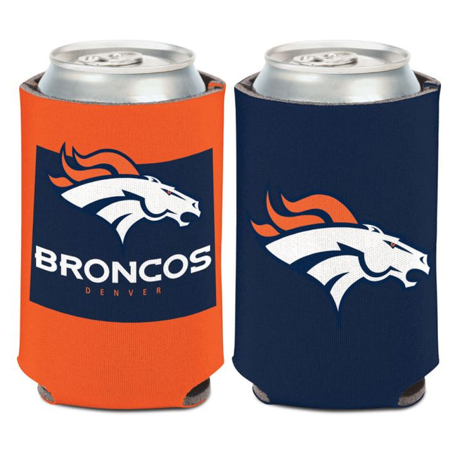 Denver Broncos STATE SHAPE Can Cooler 12 oz.