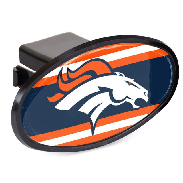 Receptor de enganche ovalado de 2" de los Denver Broncos STRIPE