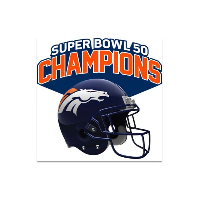 Emblema acrílico para automóvil de los Denver Broncos SUPER BOWL 50