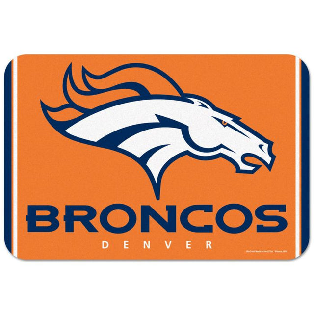 Alfombrilla pequeña de los Denver Broncos de 20" x 30"