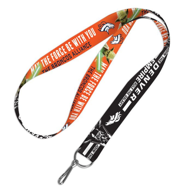 Denver Broncos / Star Wars Yoda/Vader Lanyard 1"