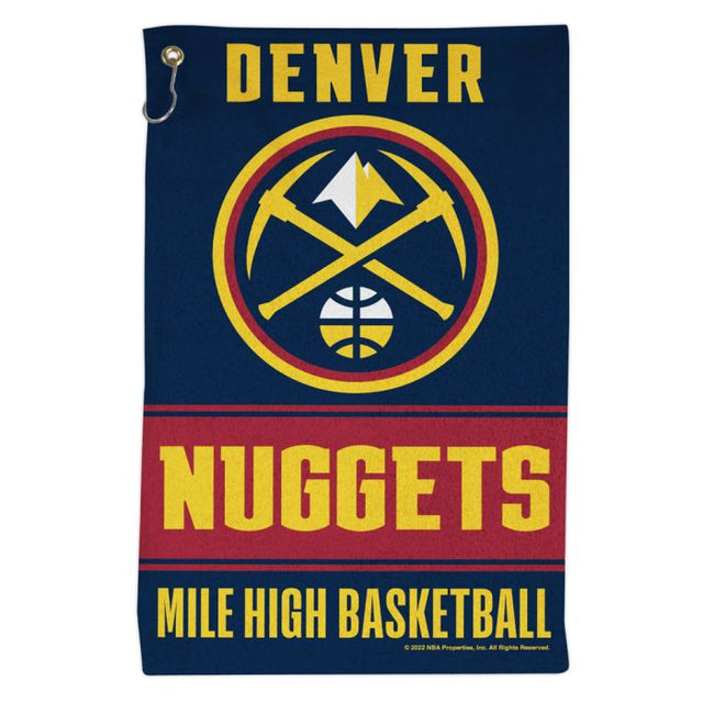 Toalla deportiva de 16 x 25 de los Denver Nuggets