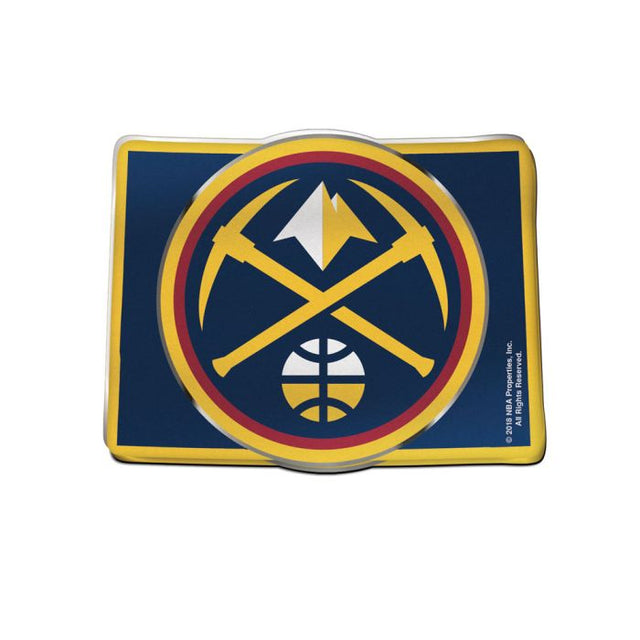 Emblema acrílico para automóvil de los Denver Nuggets