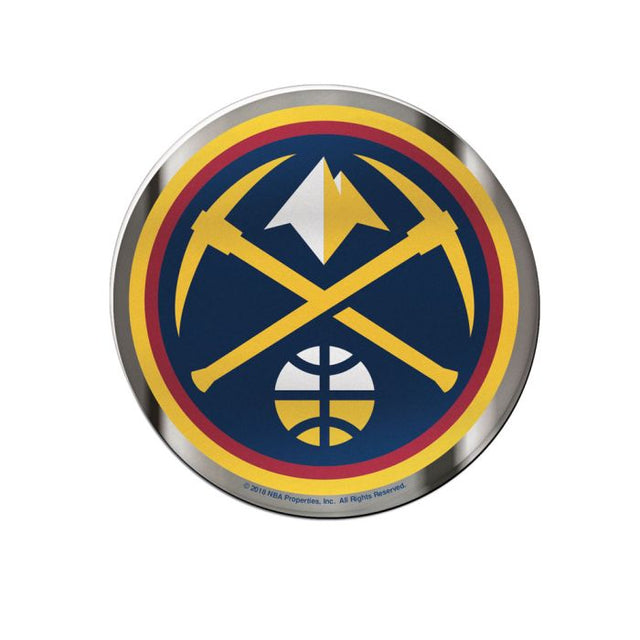 Emblema acrílico para automóvil de los Denver Nuggets