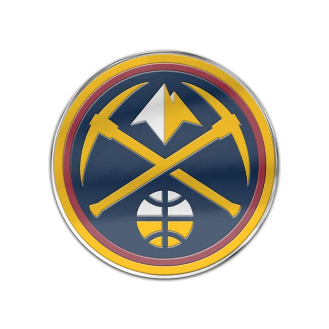 Insignia de automóvil de los Denver Nuggets con color