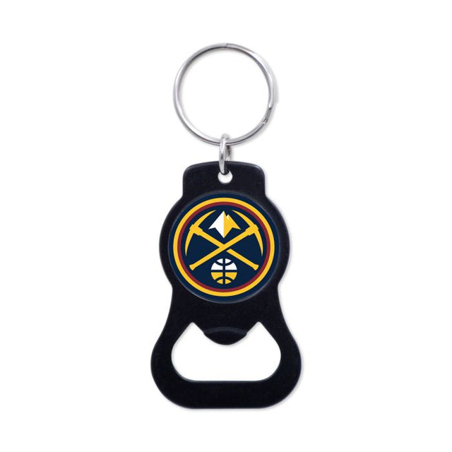 Denver Nuggets Black Bottle Opener Key Ring