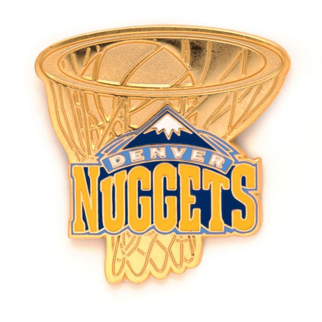 Tarjeta de joyería con pin de colección de los Denver Nuggets