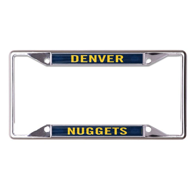 Denver Nuggets GLITTER Lic Plt Frame S/S Printed