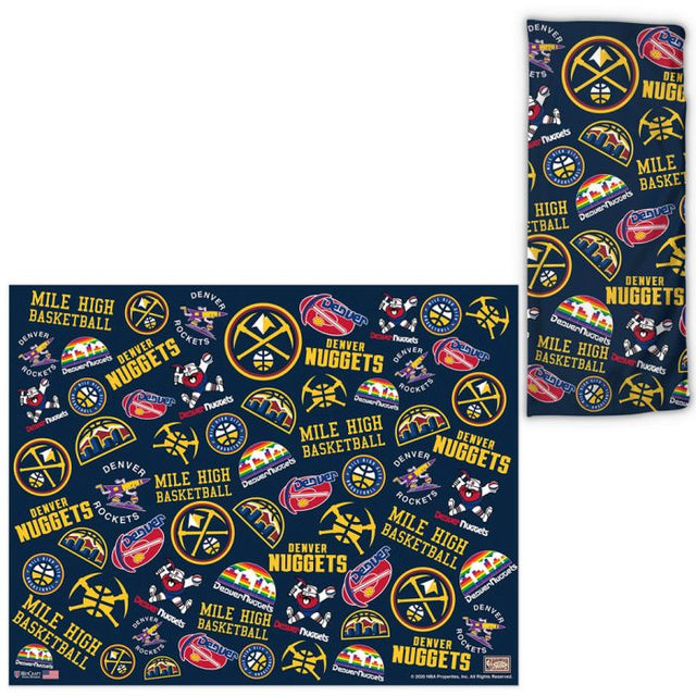 Denver Nuggets / Hardwoods Scatter Print Fan Wraps