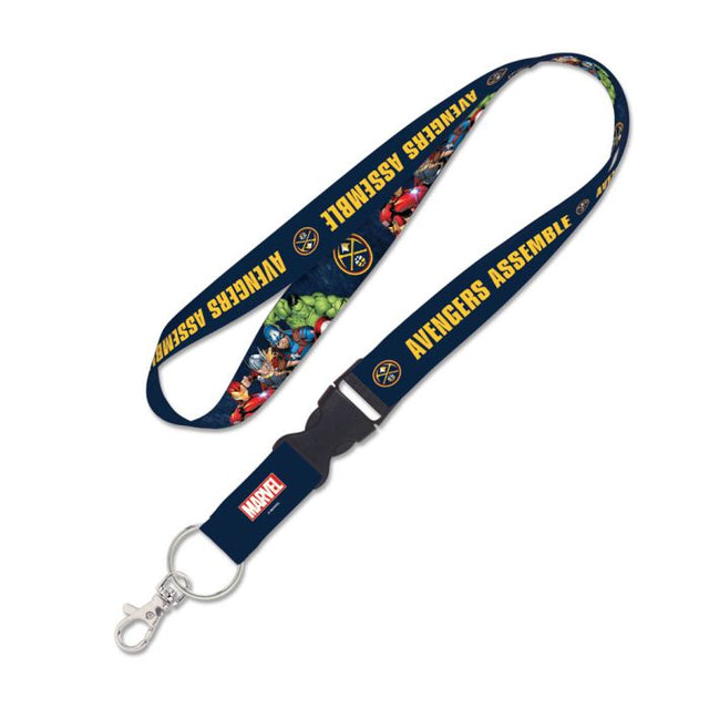 Denver Nuggets / Marvel (c) 2021 MARVEL Lanyard w/detachable buckle 1"