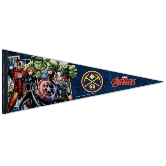 Denver Nuggets / Marvel (c) 2021 MARVEL Premium Pennant 12" x 30"