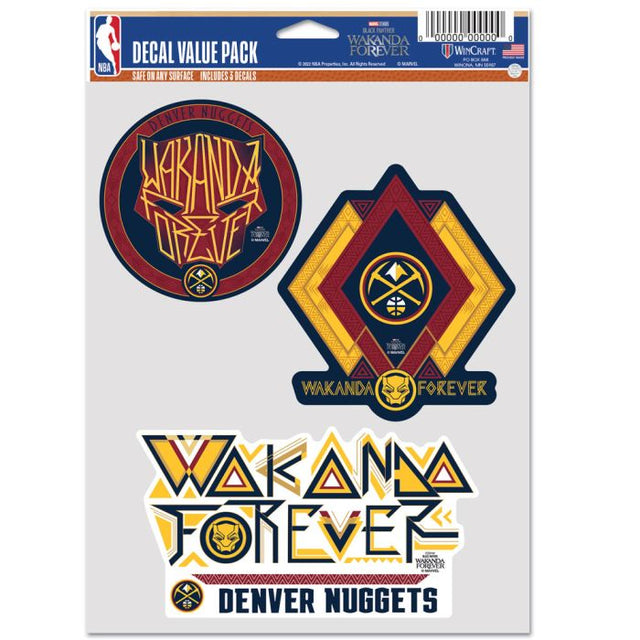 Denver Nuggets / Marvel (c) 2022 MARVEL Multi Use 3 FAN PACK