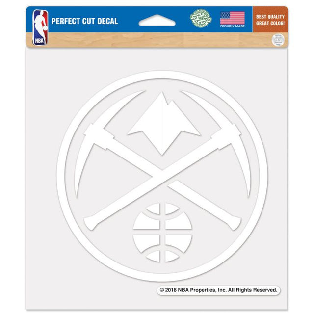 Denver Nuggets Perfect Cut Decals 8" x 8"