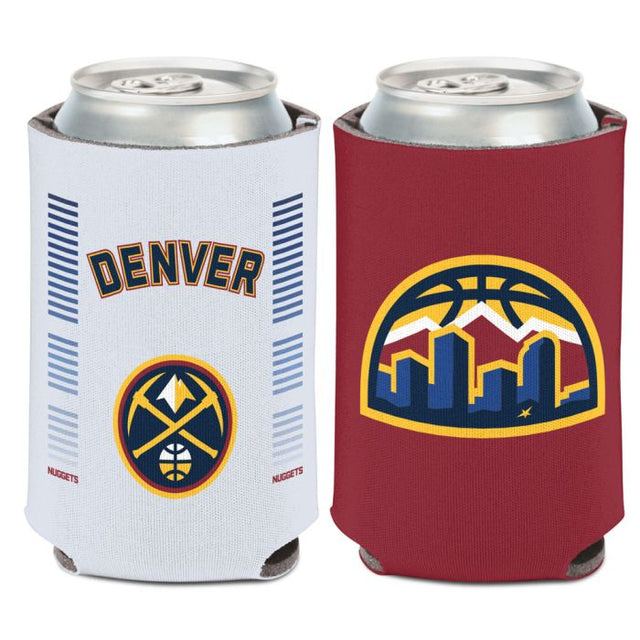 Enfriador de lata de ciudad de Denver Nuggets de 12 oz.