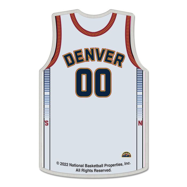 Tarjeta de joyería con pin de colección de la ciudad de los Denver Nuggets