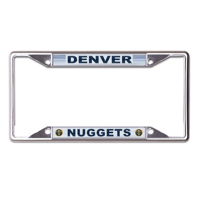 Cuadro de cuadros con licencia de ciudad de Denver Nuggets impreso en S/C