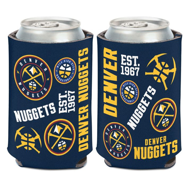 Denver Nuggets scatter Can Cooler 12 oz.