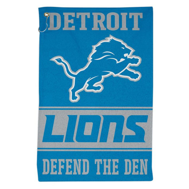 Toalla deportiva de 16 x 25 de los Detroit Lions