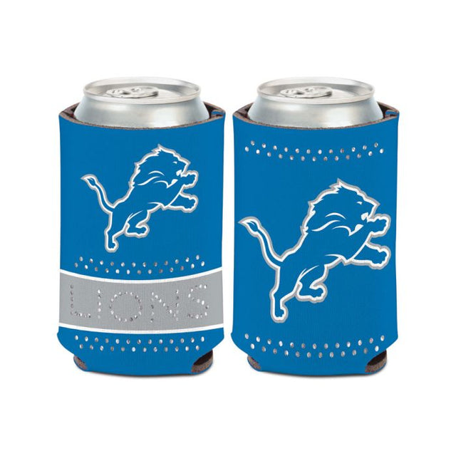 Detroit Lions Bling Can Cooler 12 oz.