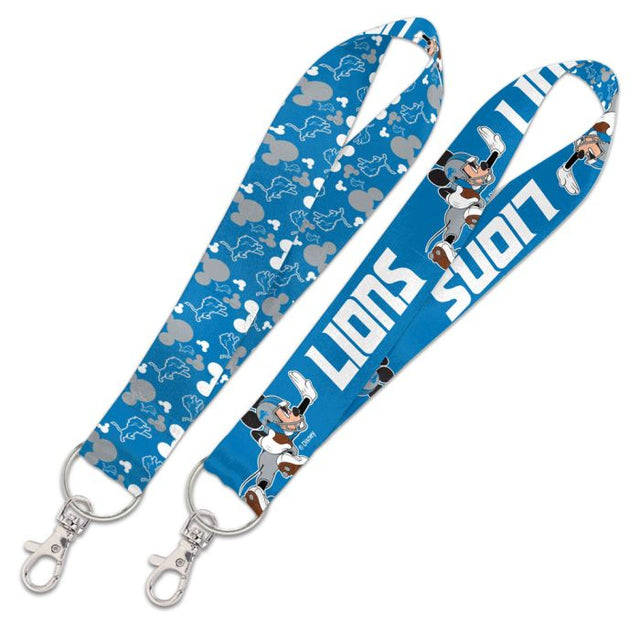 Detroit Lions / Disney Mickey Mouse Lanyard Key Strap 1"