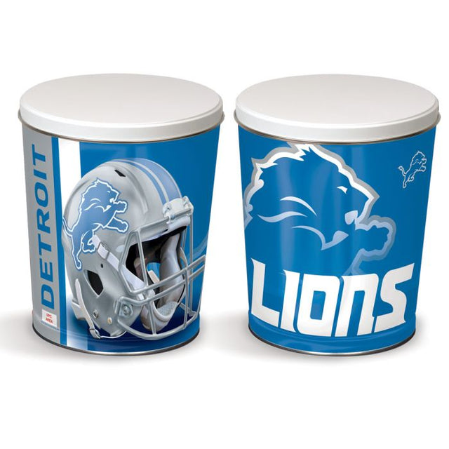 Lata de regalo cónica de 3 galones de los Detroit Lions