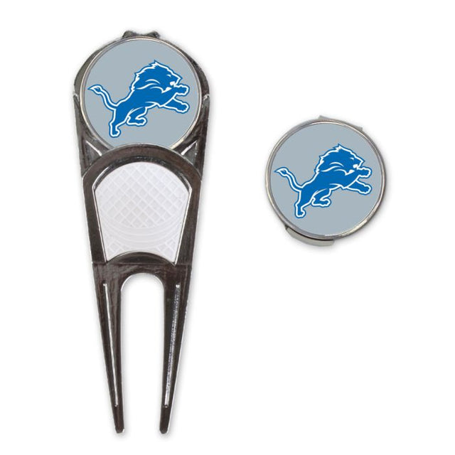 Combo de marca/herramienta/clip en forma de H de los Detroit Lions Golf*