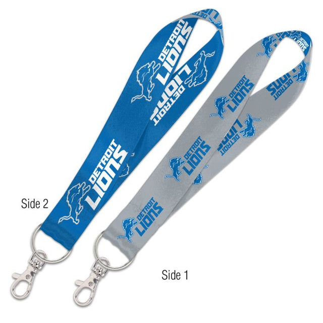 Detroit Lions Lanyard Key Strap 1"