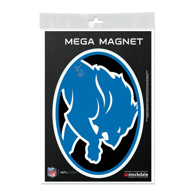 Imanes para exteriores MEGA de los Detroit Lions de 5" x 7"