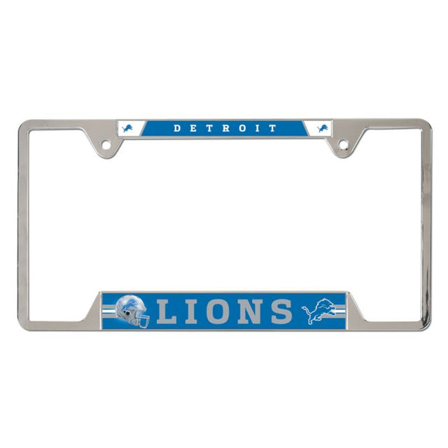 Detroit Lions Metal License Plate Frame