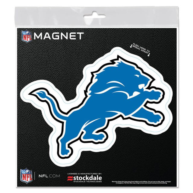 Imanes para exteriores de los Detroit Lions, 6" x 6"