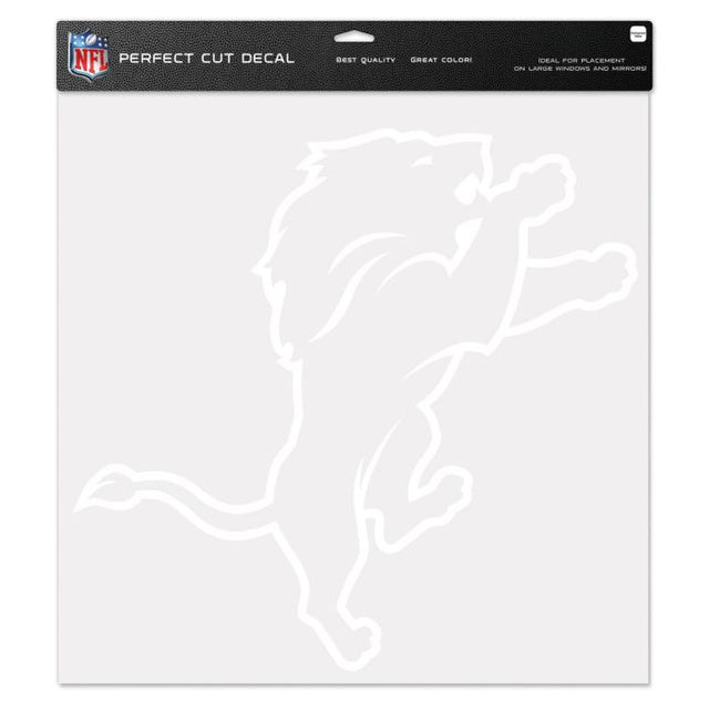 Detroit Lions Perfect Cut Decal 17" x 17"