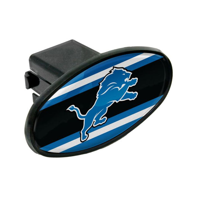 Receptor de enganche ovalado de 2" STRIPES de Detroit Lions