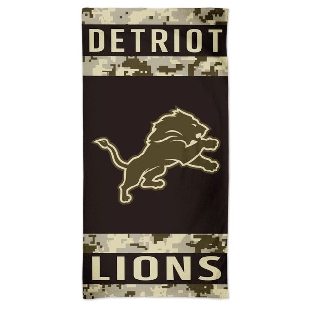 Toalla de playa Spectra de edición estándar de los Detroit Lions de 30" x 60"