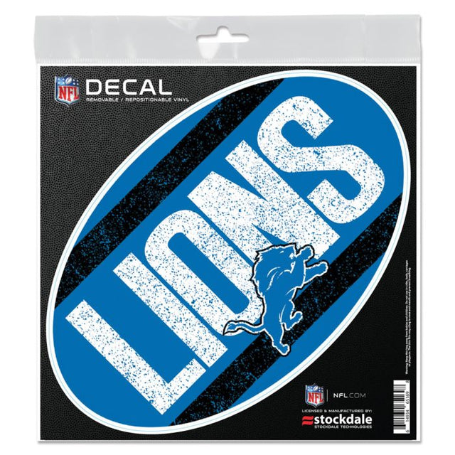 Detroit Lions VINTAGE All Surface Decal 6" x 6"