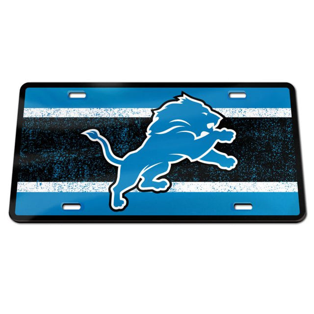 Detroit Lions VINTAGE Specialty Acrylic License Plate