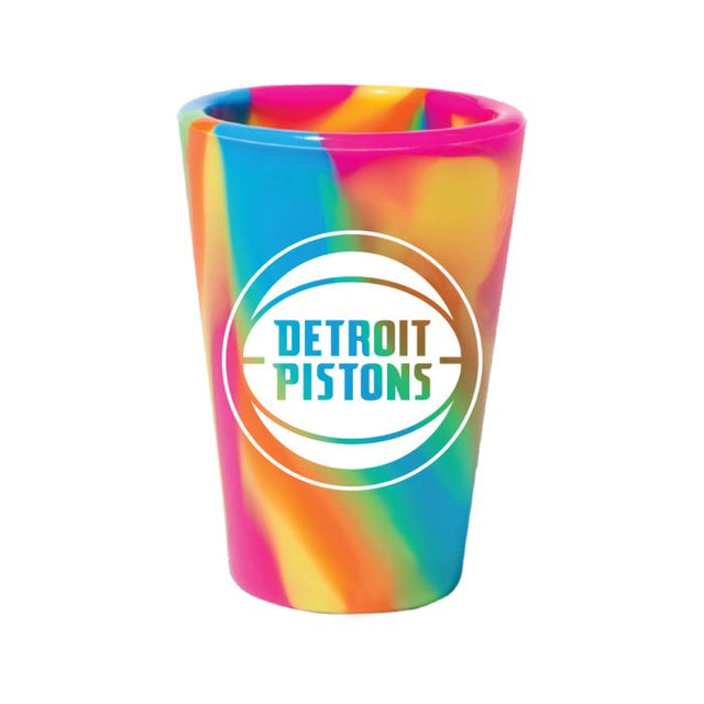 Detroit Pistons Hippie Hops 1.5oz Silicone Shot Glass