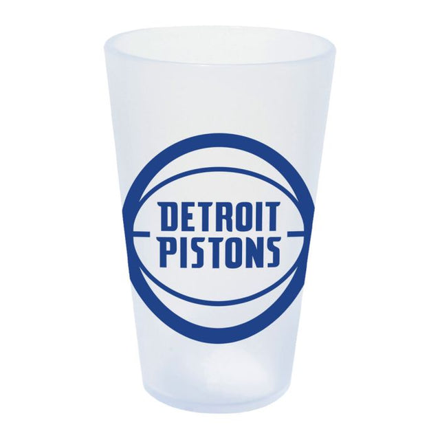 Detroit Pistons Icicle 16 oz Silicone Pint Glass