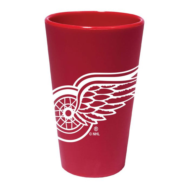 Vaso de pinta de silicona de 16 oz de Detroit Red Wings