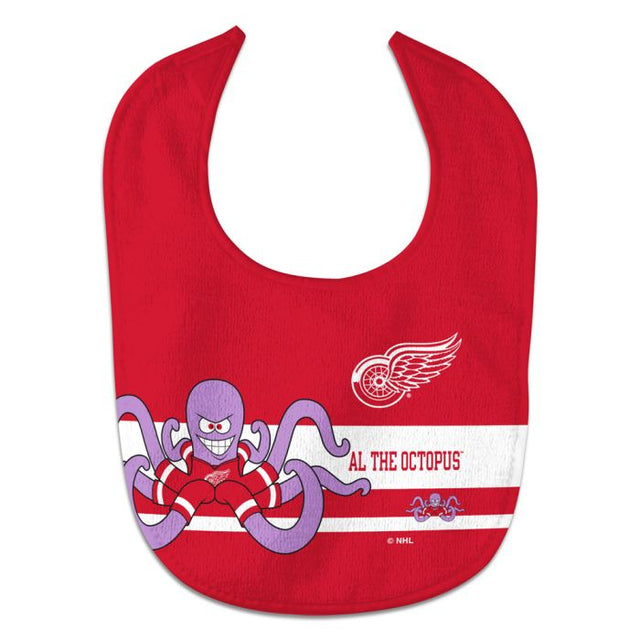 Babero para bebé All Pro de los Detroit Red Wings