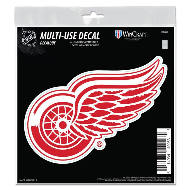 Detroit Red Wings All Surface Decal 6" x 6"