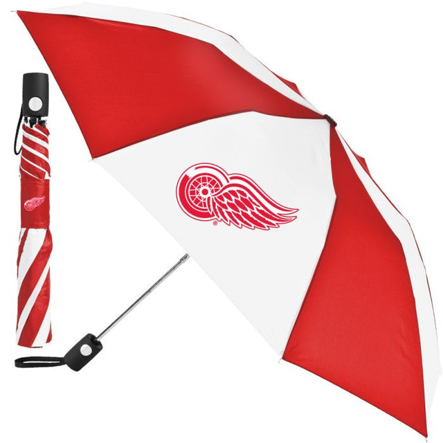 Paraguas plegable automático de los Detroit Red Wings