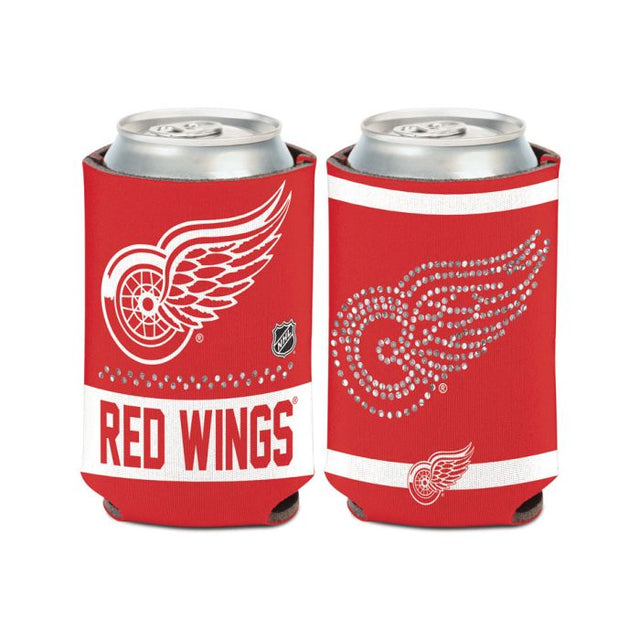 Enfriador de lata Bling de Detroit Red Wings de 12 oz.